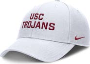 Nike Men's Nike White USC Trojans Rise Practice Adjustable Hat