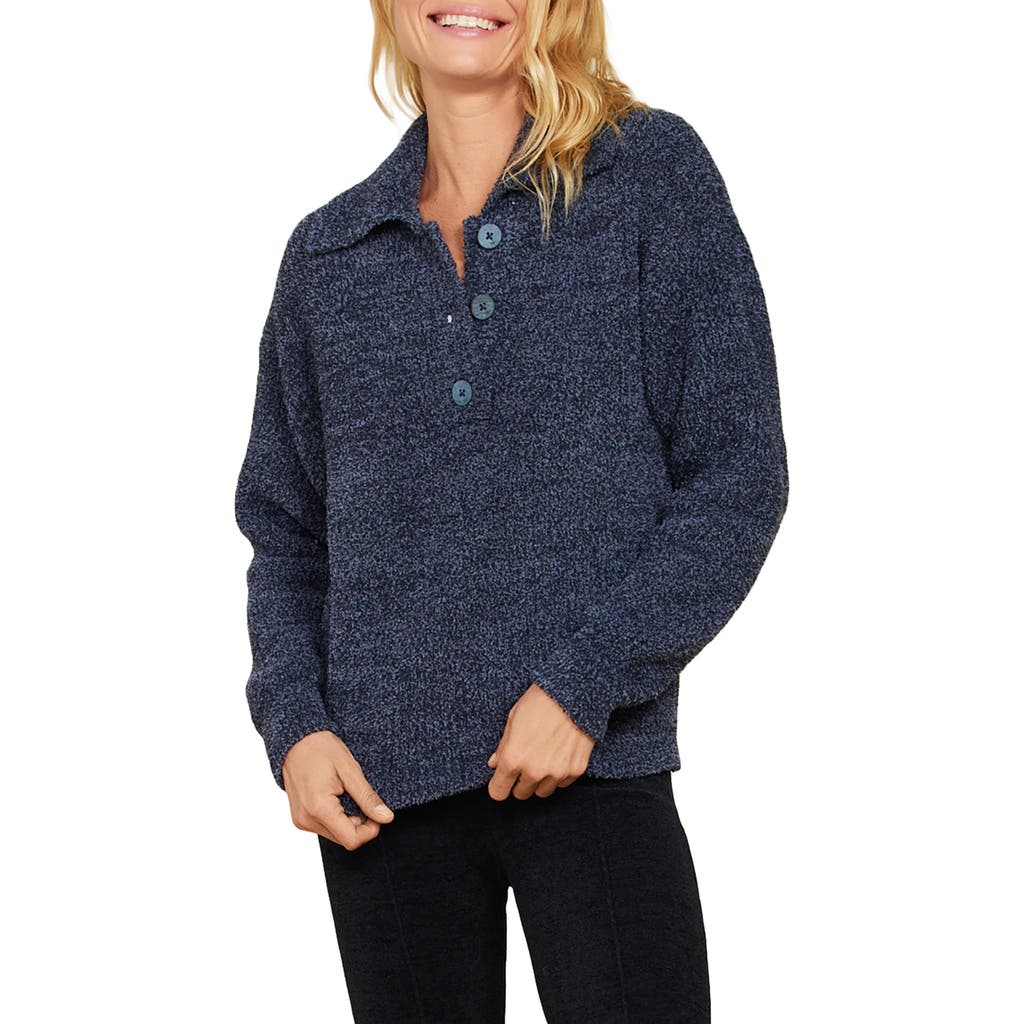 BAREFOOT DREAMS BAREFOOT DREAMS COZYCHIC™ BUTTON PULLOVER