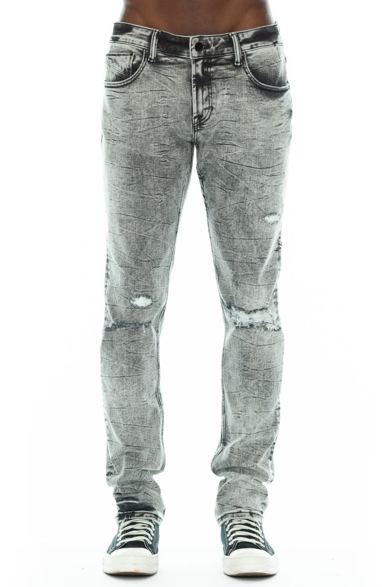 HVMAN Punk Stretch Super Skinny Jeans, Main, color, 