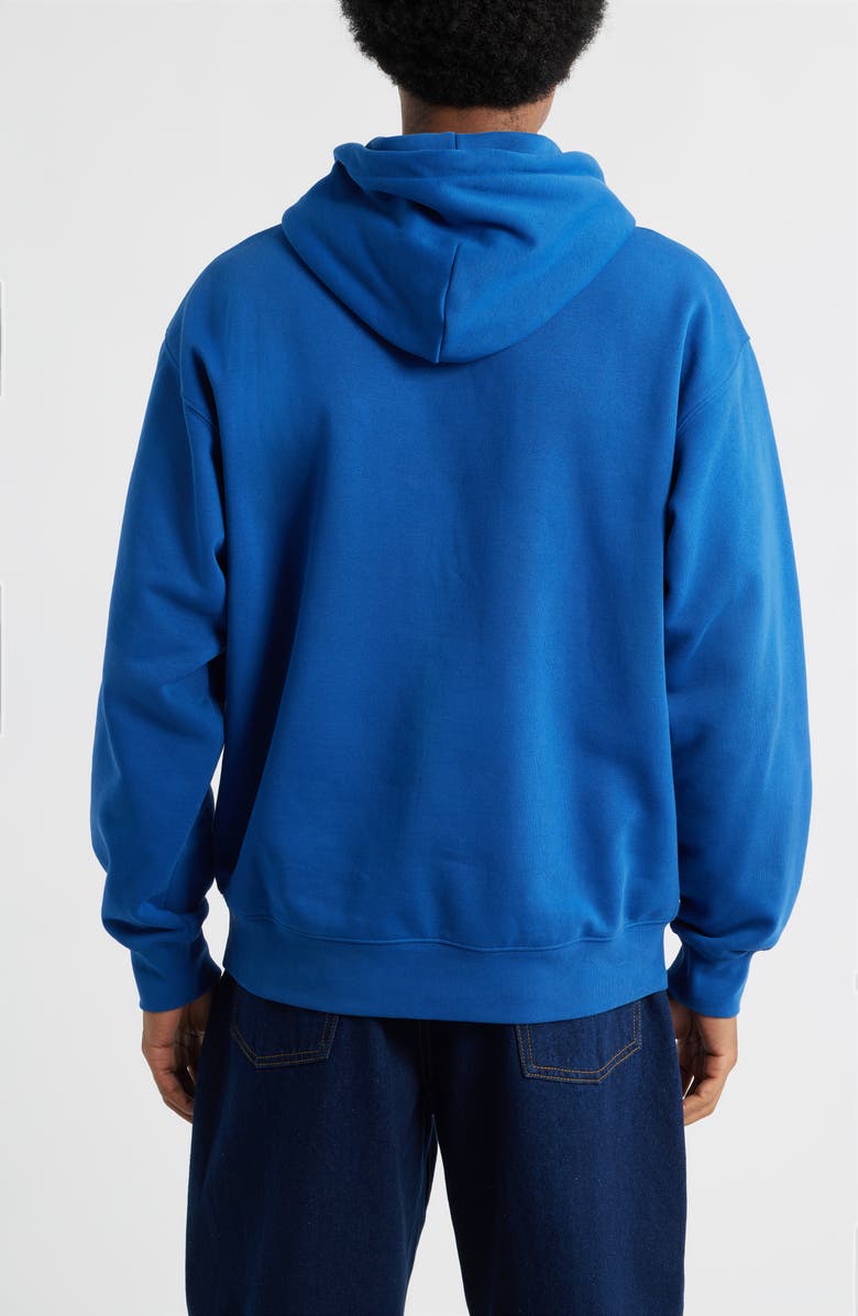 Obey Oversize Scribble Logo Fleece Hoodie, Alternate, color, Limoges