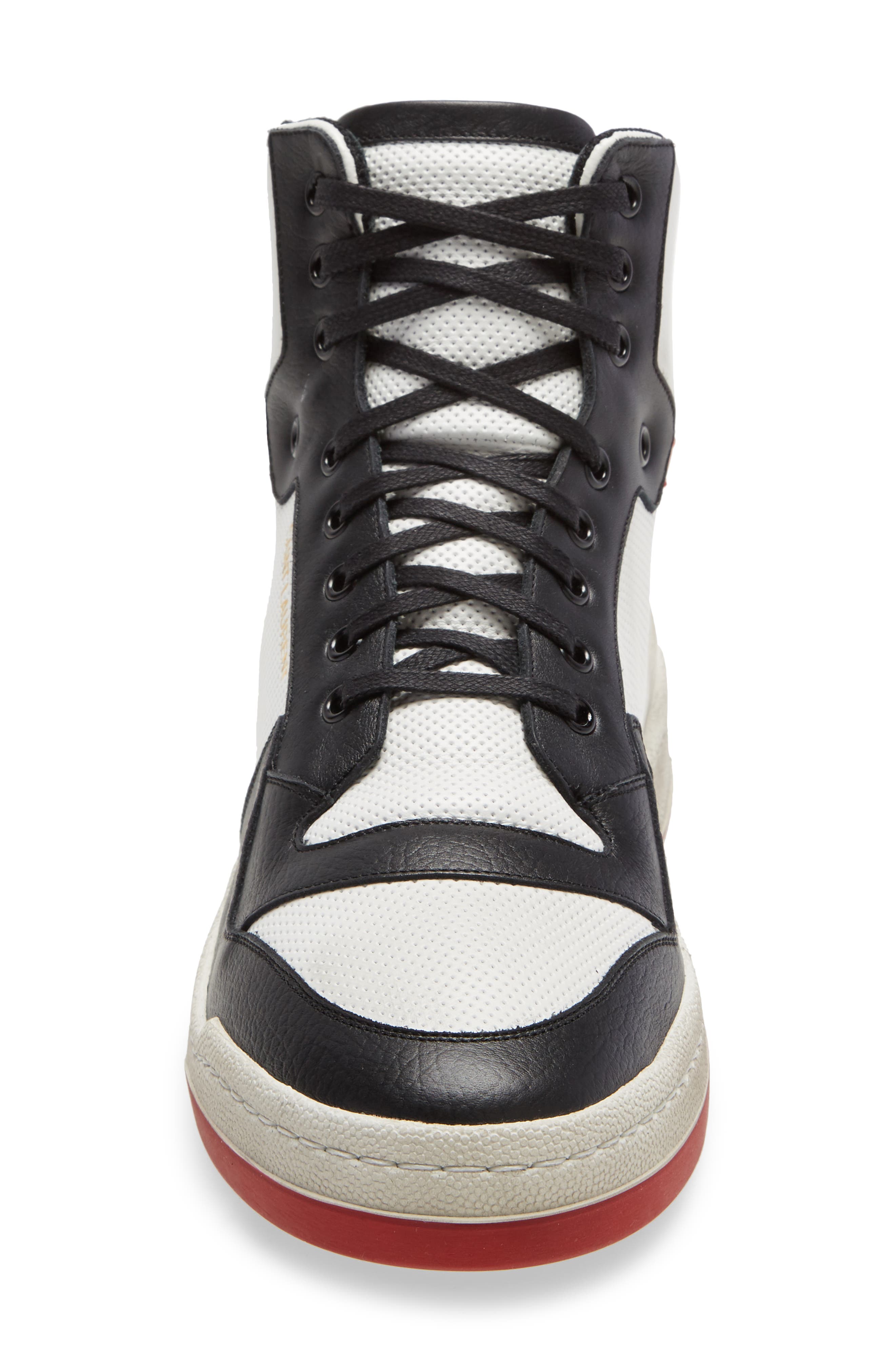 Saint Laurent SL24 High Top Sneaker, Alternate, color, 