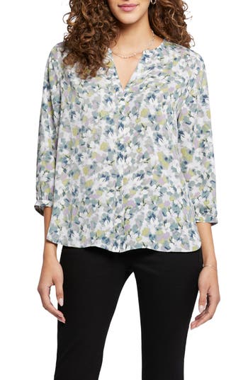 Shop Nydj Pintuck Blouse