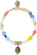 Kurt Geiger London Mixed Stone Eagle Charm Bracelet