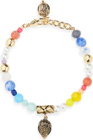 Kurt Geiger London Mixed Stone Eagle Charm Bracelet