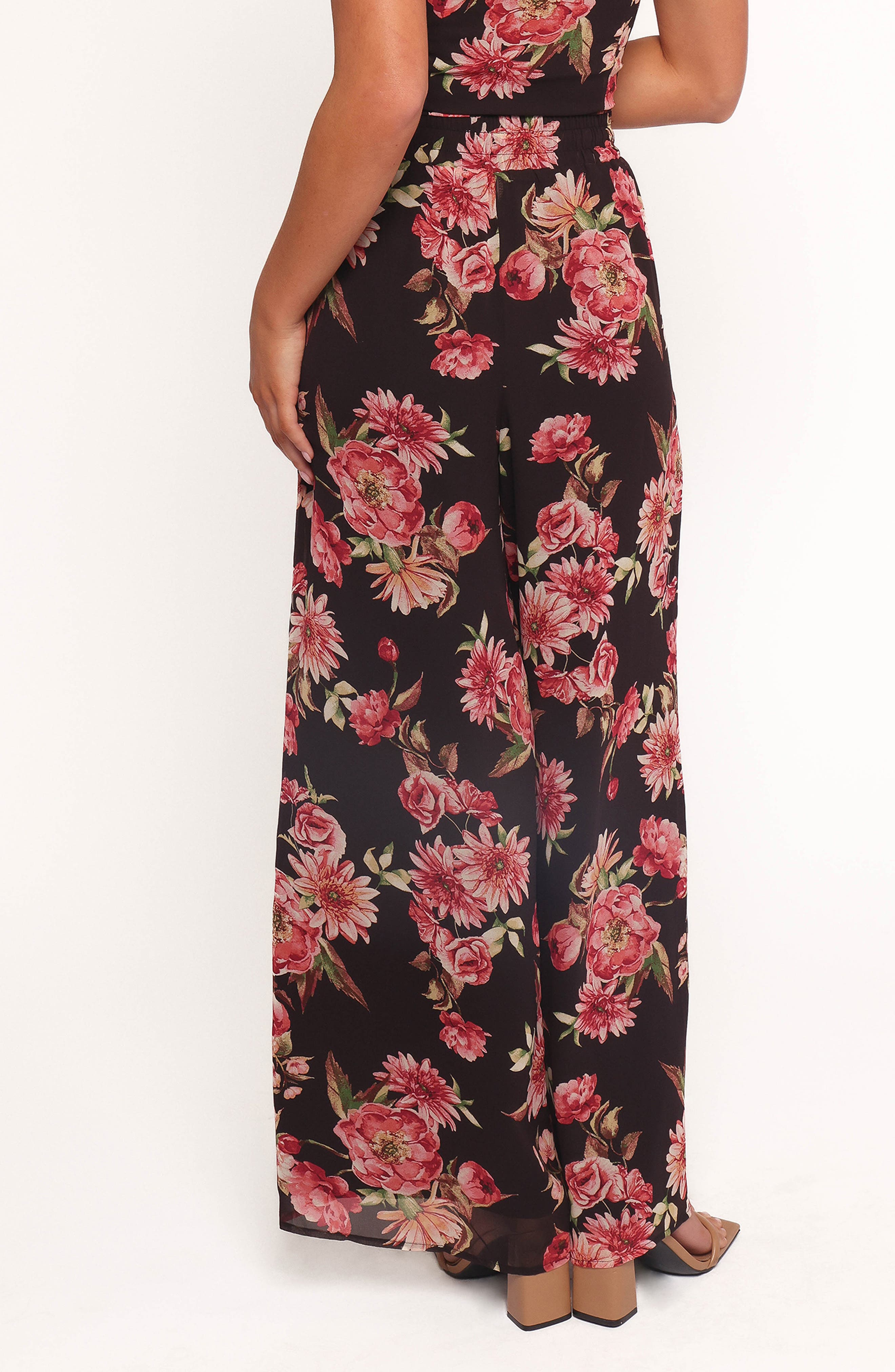 Estie Floral Drawstring Pants - image 2