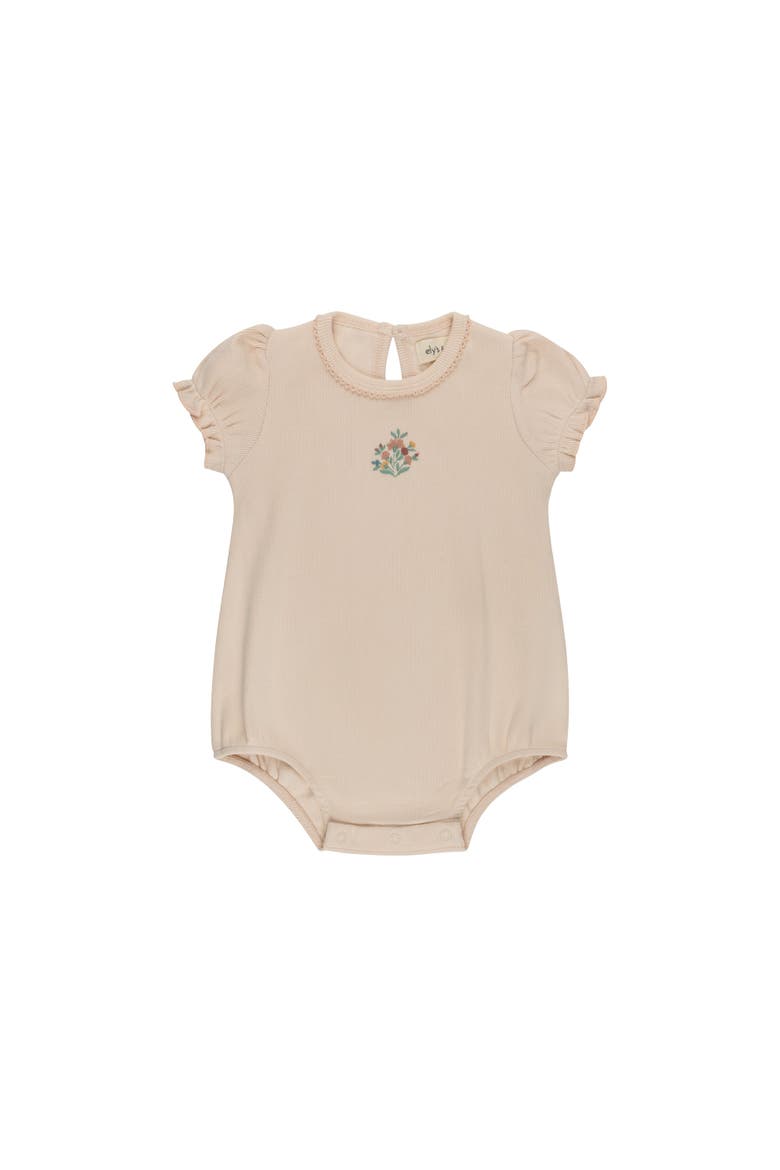 Floral Embroidered Collection - Girls Romper, Main, color, Pink