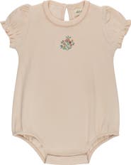 Ely's & Co. Floral Embroidered Collection - Girls Romper