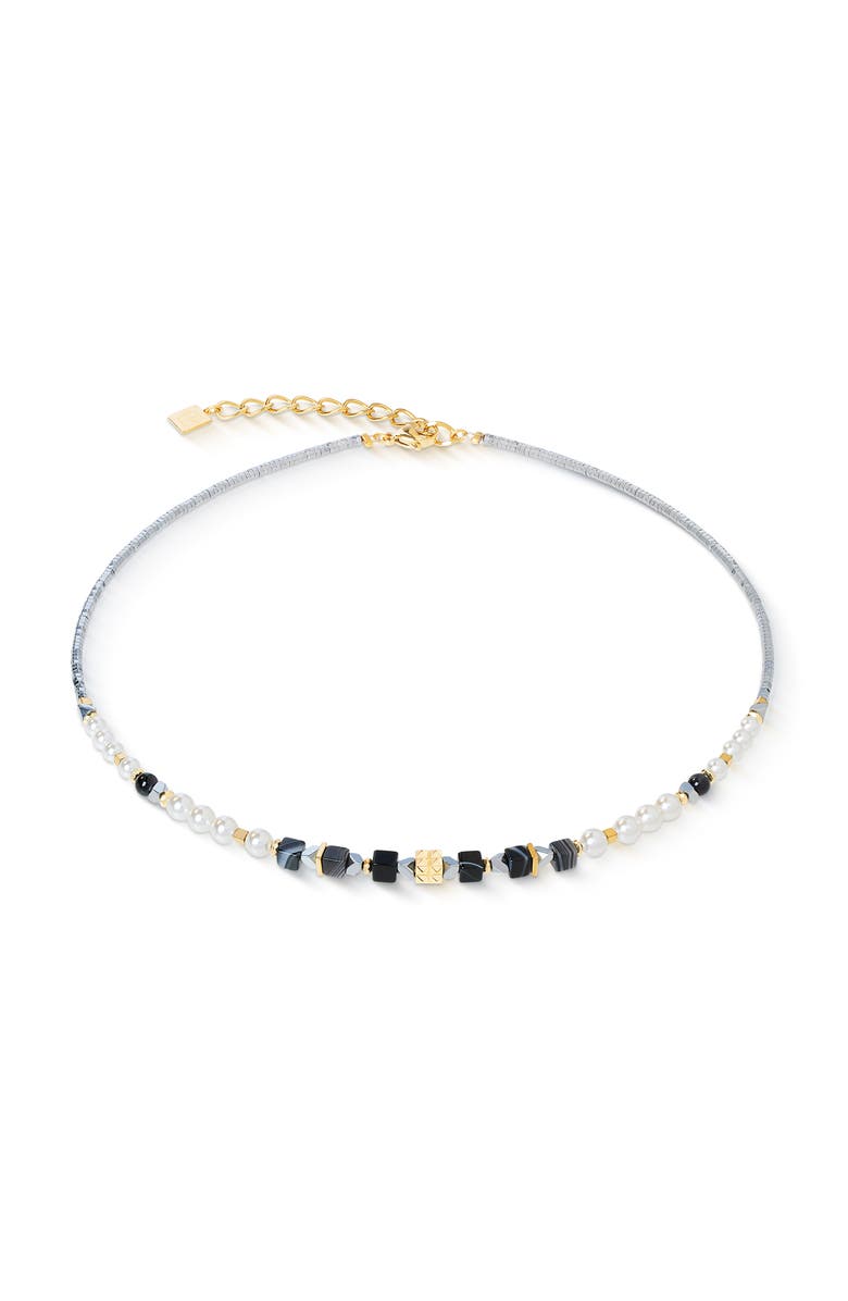 COEUR DE LION Modern Elegance Spikes Gold Necklace, Main, color, Gold