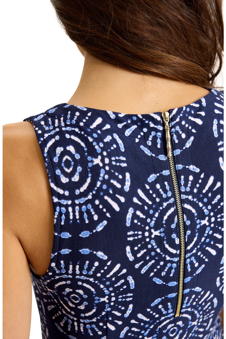 Darcy Charming Cabanas Dress, Alternate, color, COASTLINE