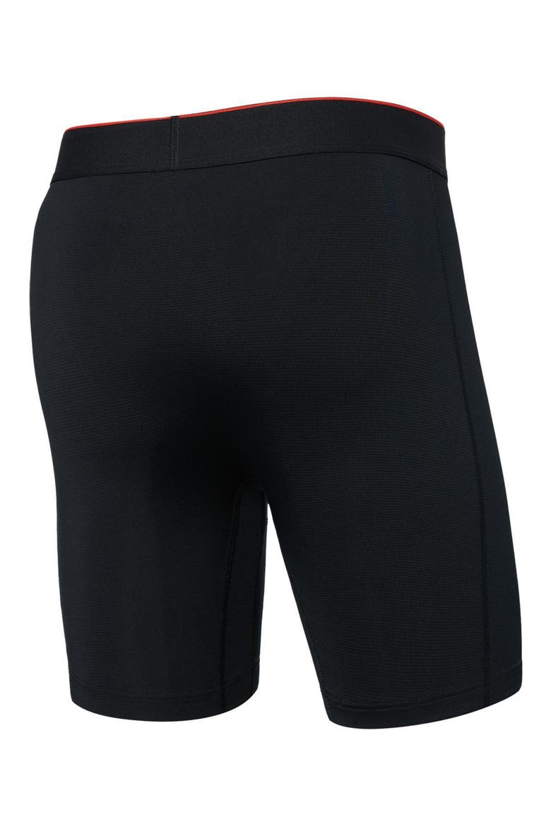 Multi-Sport Mesh Performance Long Boxer Briefs, Alternate, color, BLACK