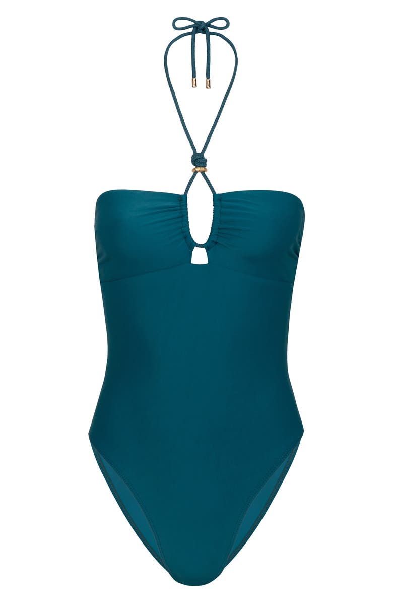 ViX Paula Hermanny Gal One Piece Swimsuit, Alternate, color, Green
