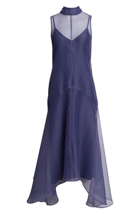 Auden Sleeveless Chiffon Gown