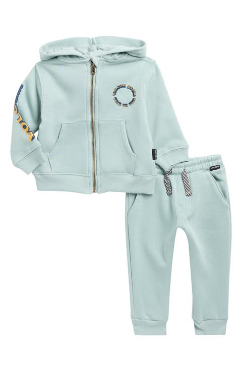 Fleece Full Zip Hoodie & Joggers Set (Baby)