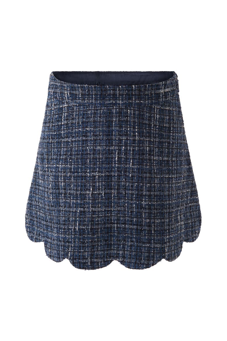 Tweed Skirt Set (Toddler, Little Kid, Big Kid), Alternate, color, Navy