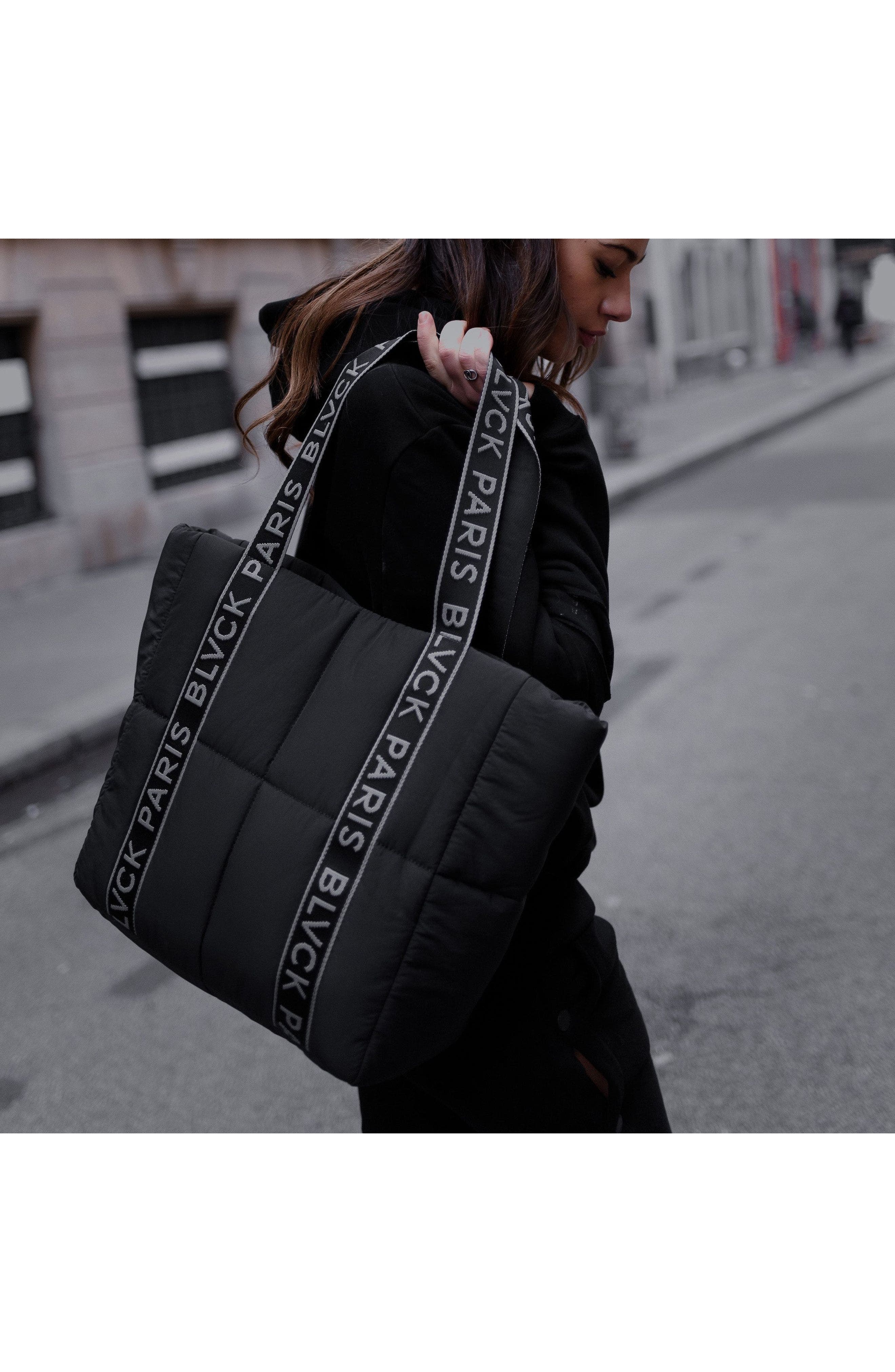 Blvck Paris Blvck Padded Tote Bag, Alternate, color, 