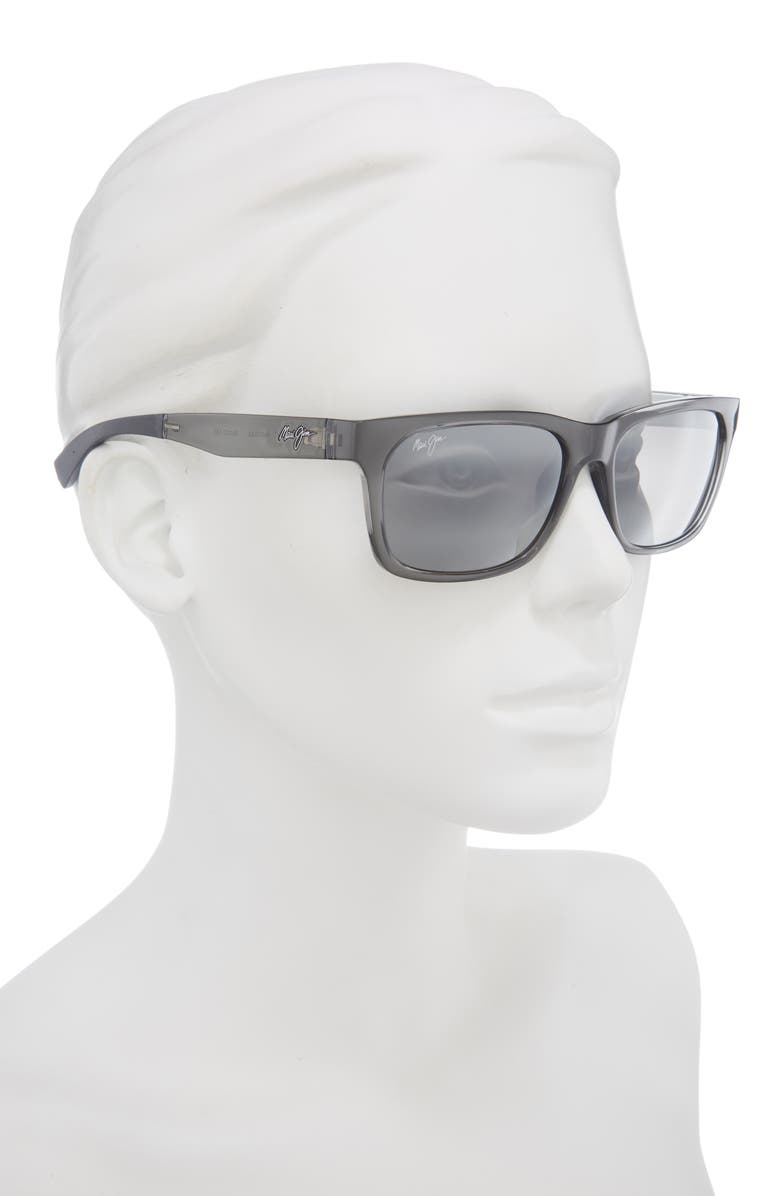 Maui Jim 56mm Bi-Gradient Square Sunglasses, Alternate, color, Grey