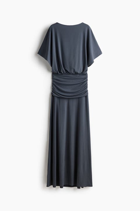 Draped Maxi Dress
