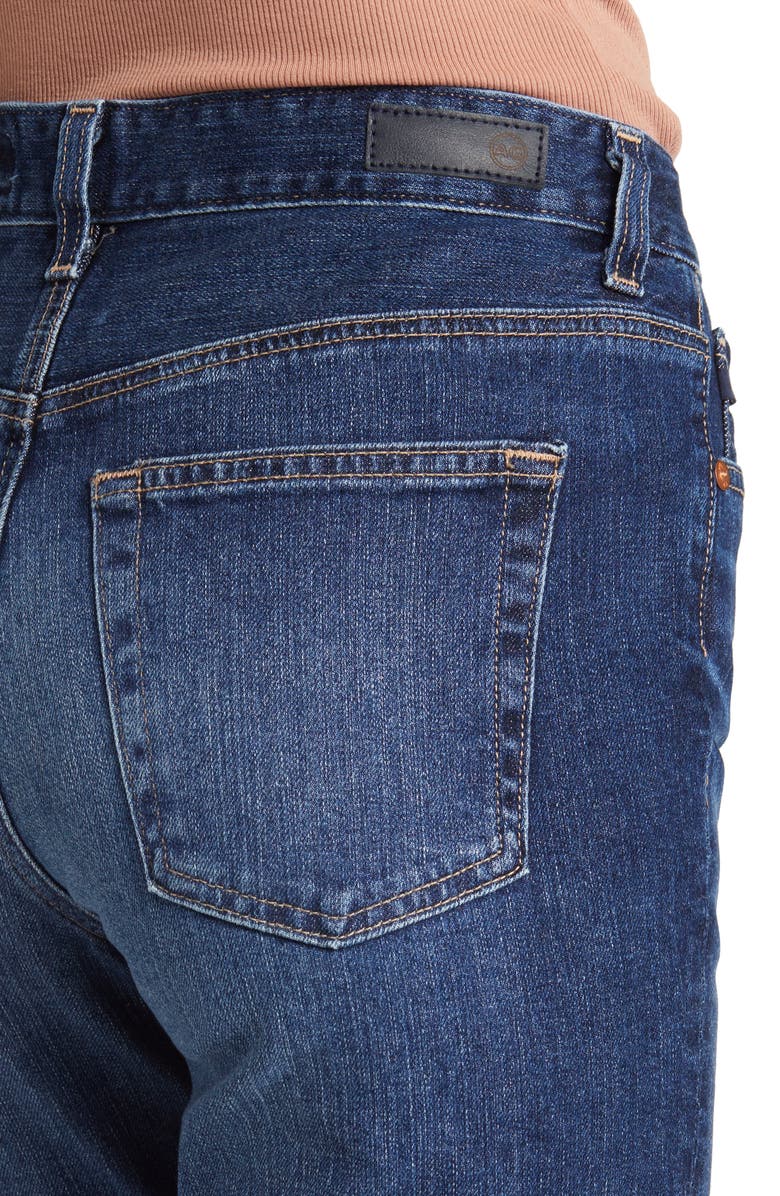 AG Saige High Waist Straight Leg Jeans, Alternate, color,