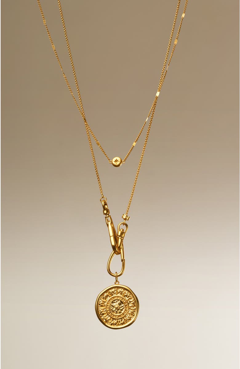 Katie Loxton Aphira Choker Necklace, Alternate, color, Gold Coated