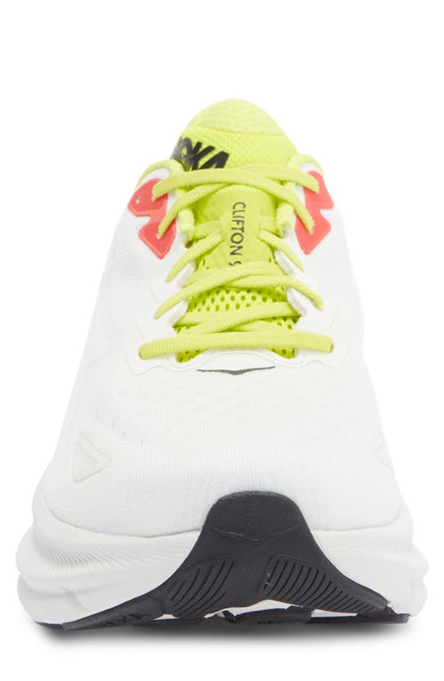 Hoka Clifton 9 Running Shoe In Animal Print