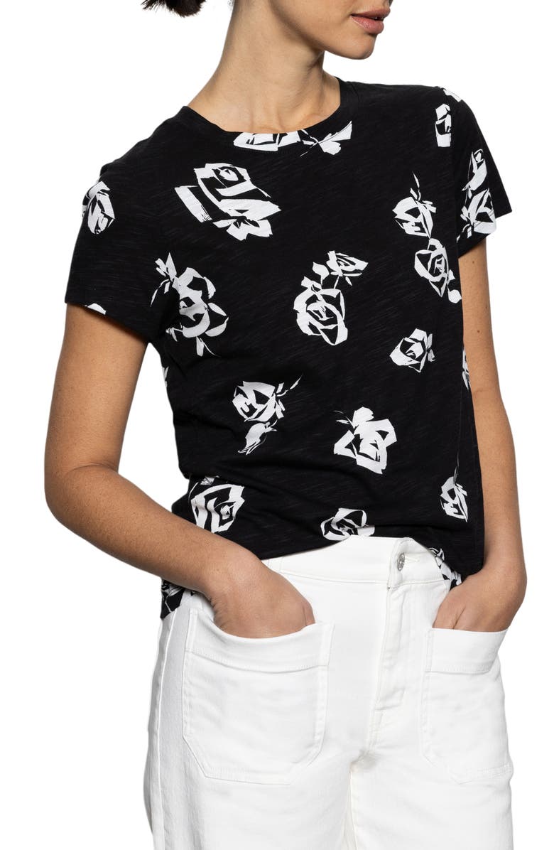 Sanctuary The Perfect T-Shirt, Alternate, color, Rose Pop