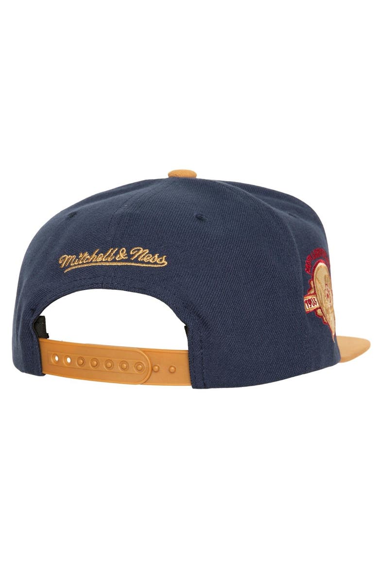 Men's Mitchell & Ness Navy New York Yankees Work It Snapback Hat, Alternate, color, Navy