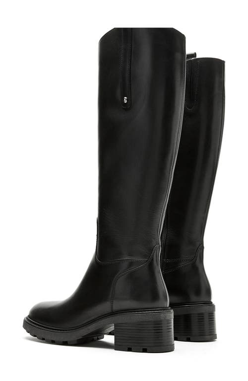 La Canadienne Atley Leather Boot In Blue