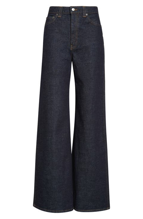 Dane High Waist Wide Leg Jeans (Benson)