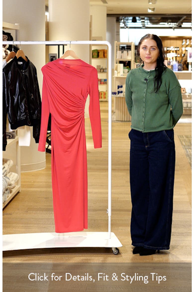 Hilda Long Sleeve Cocktail Dress video