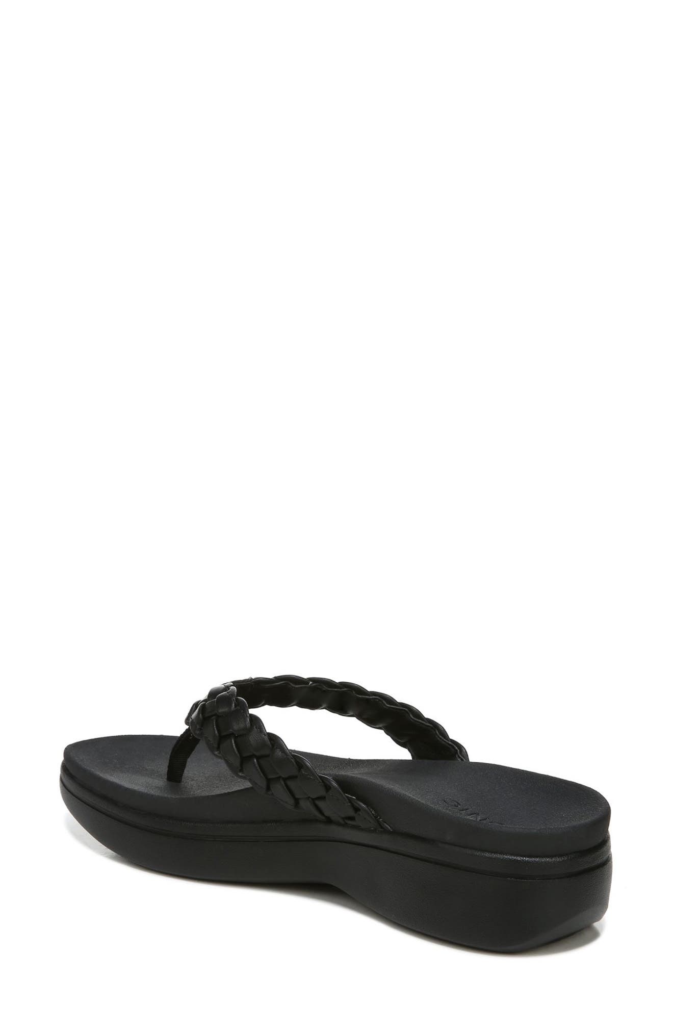 Vionic Kenji Platform Sandal - Wide Width Available, Alternate, color, 