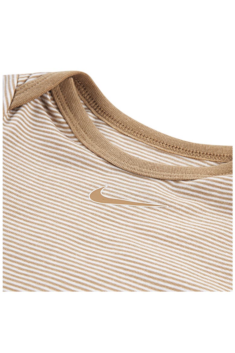 Kids' Stripe & Swooshfetti 3-Piece Set, Alternate, color, HEMP