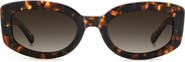 Kate Spade New York ailey 53mm gradient rectangular sunglasses