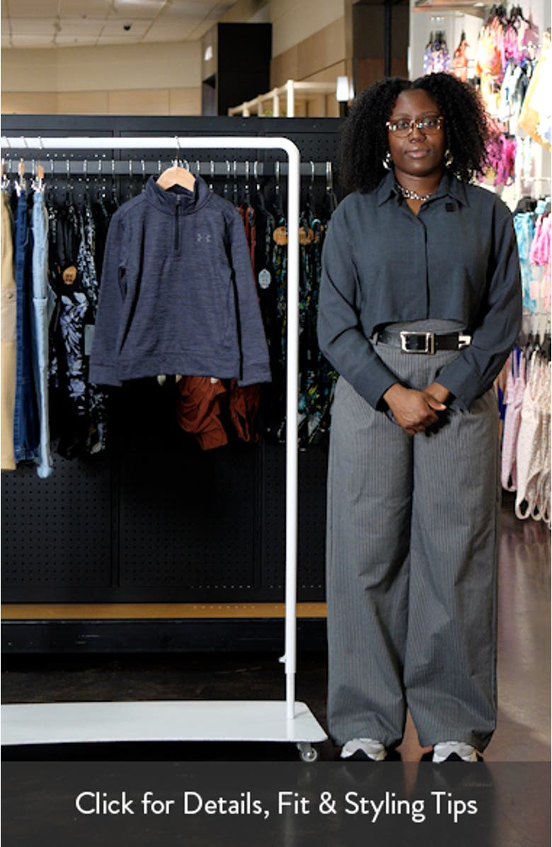 Kids' Fleece Quarter Zip Pullover, sales video thumbnail