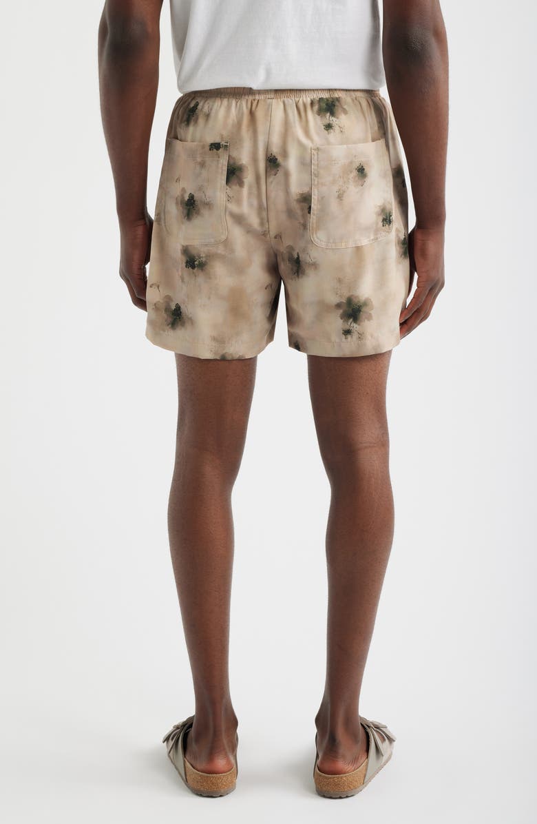 RIZORT Shadow Drawstring Shorts, Alternate, color, Tan