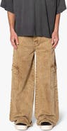 mnml Void Baggy Denim Cargo Pants