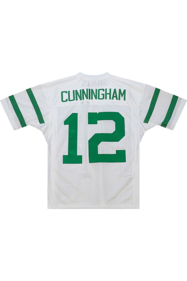 Men's Mitchell & Ness Randall Cunningham White Philadelphia Eagles 1994 Authentic Throwback Retired Player Jersey, Alternate, color, White