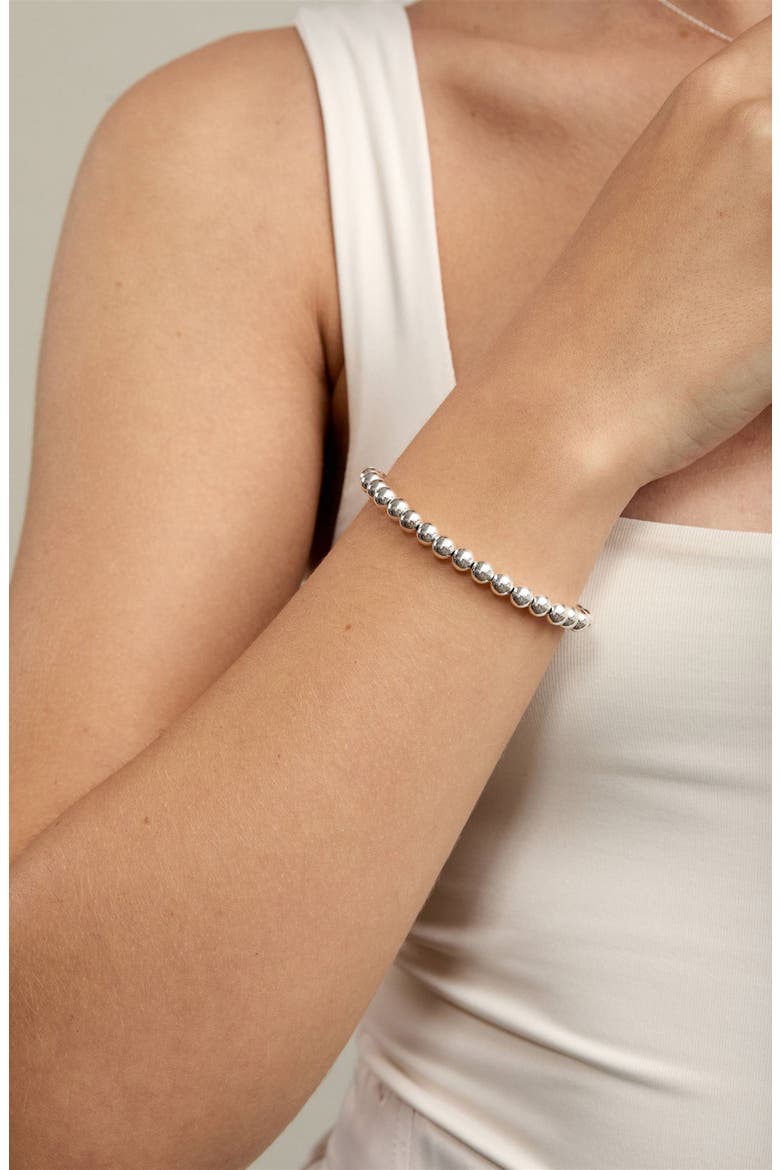 Cameron Beaded Bracelet, Alternate, color, STERLING SILVER