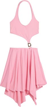 Desigual Cutout Halter Dress