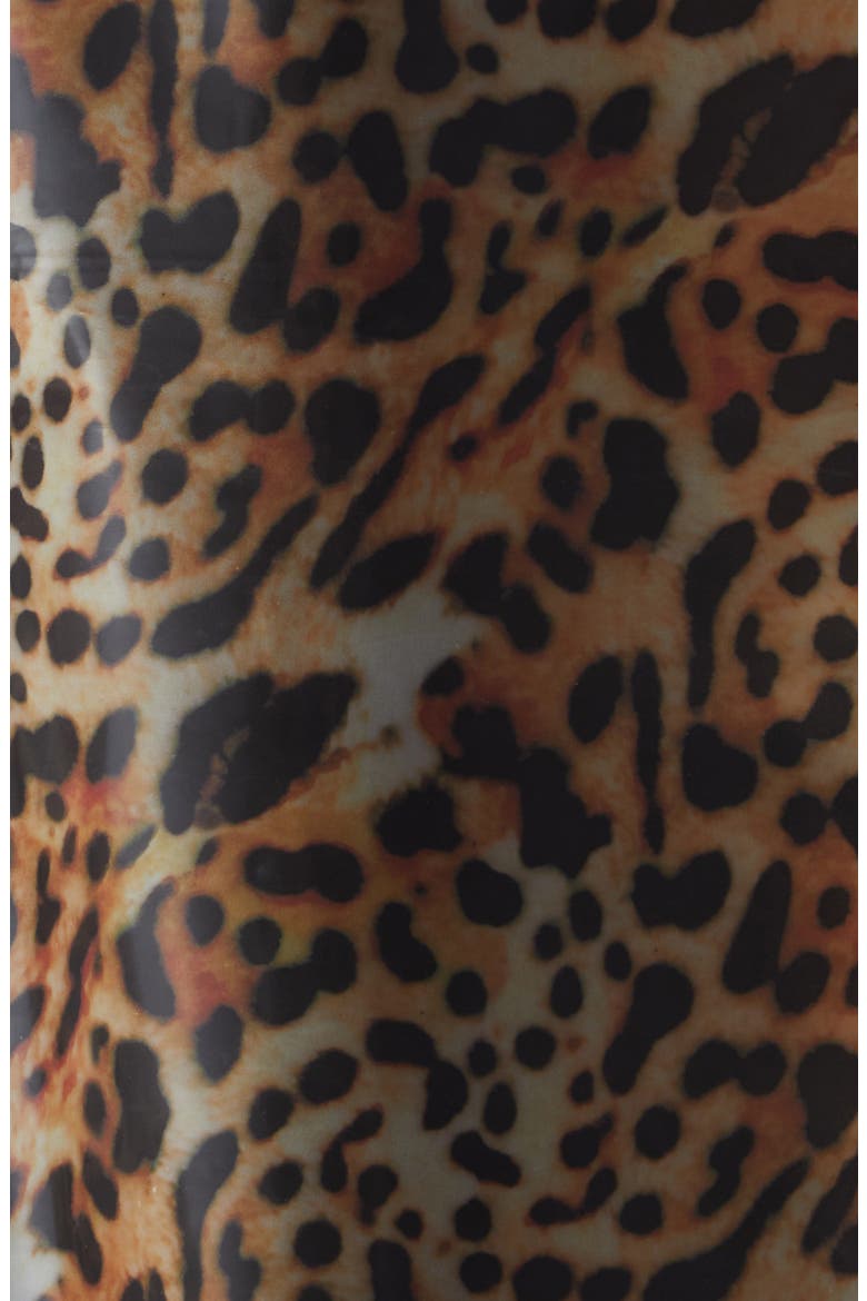 True Leopard Print Raincoat, Alternate, color, LEOPARD