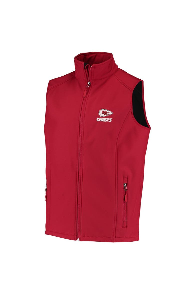 Men's Dunbrooke Red Kansas City Chiefs Circle Archer Softshell Full-Zip Vest, Alternate, color, Red