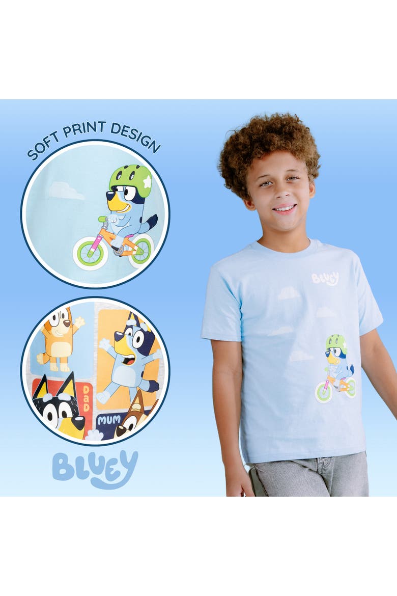 Short Sleeve T-Shirt 2-Pack, Alternate, color, Blue Heather Grey