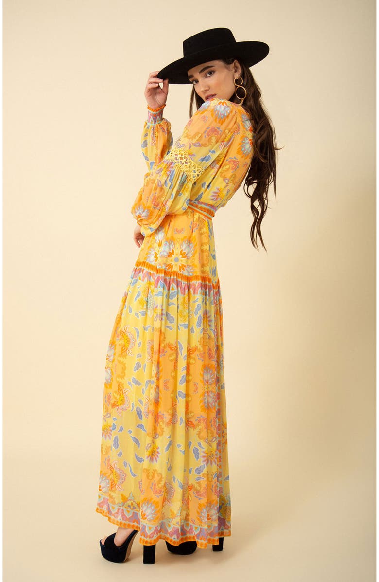 Hale Bob Sophie Georgette Maxi, Alternate, color, 