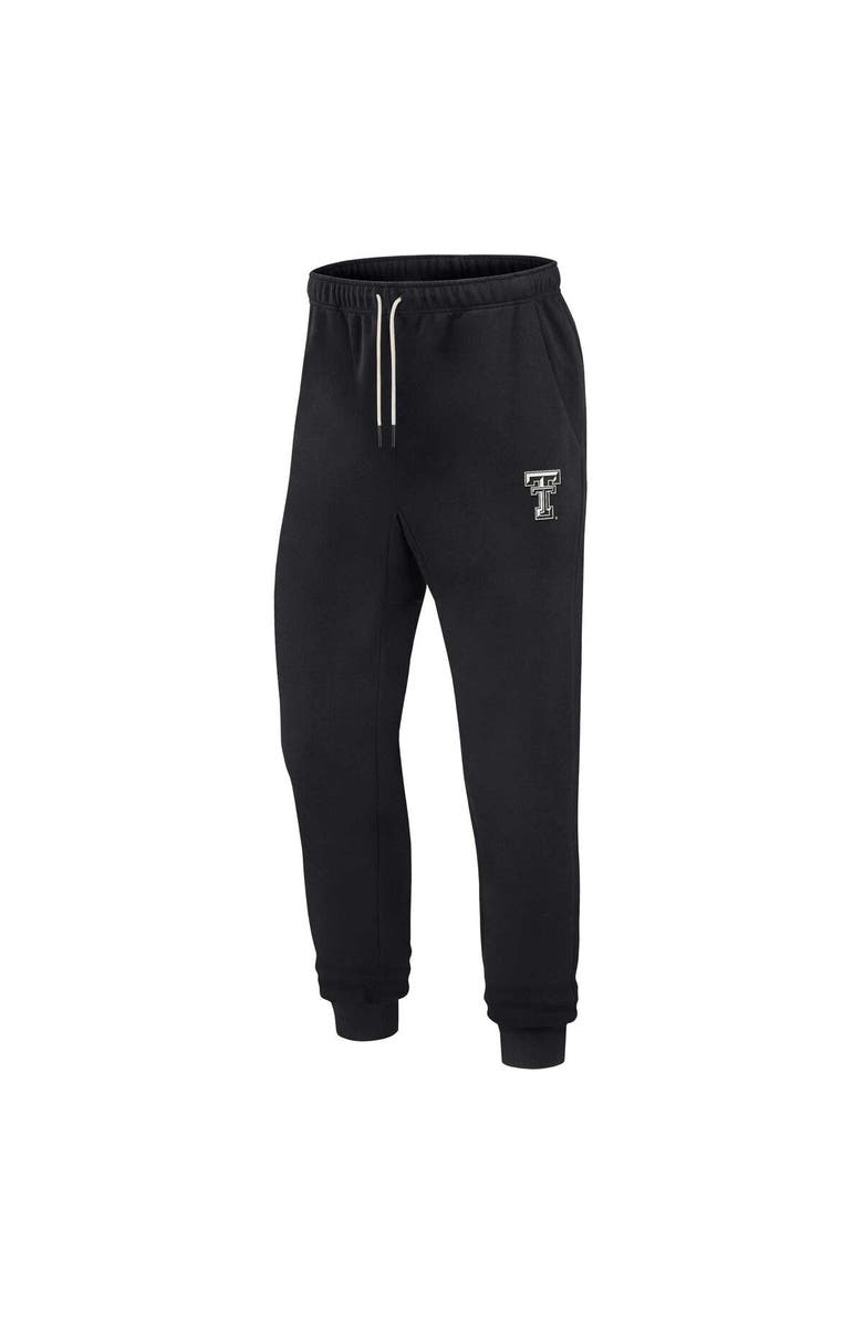 Fanatics Signature Unisex Fanatics Signature Black Texas Tech Red Raiders Elements Super Soft Fleece Jogger, Alternate, color, Black