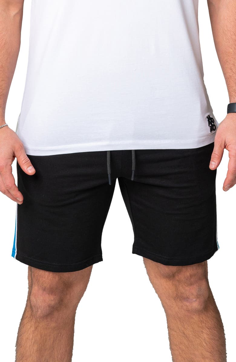 Maceoo On Track Shorts, Main, color, Black