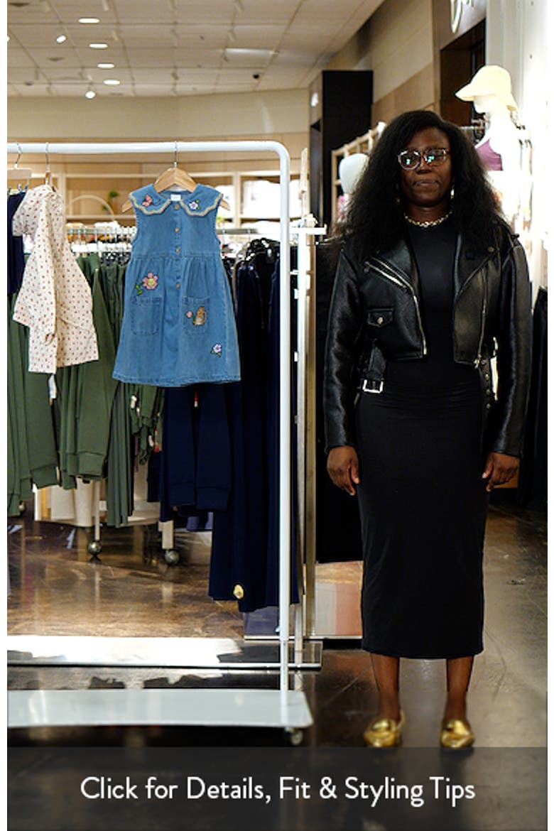 Embroidered Denim Dress video