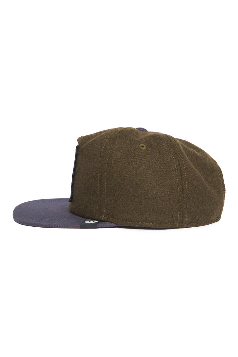 Top Dog Patch Trucker Hat, Alternate, color, OLIVE