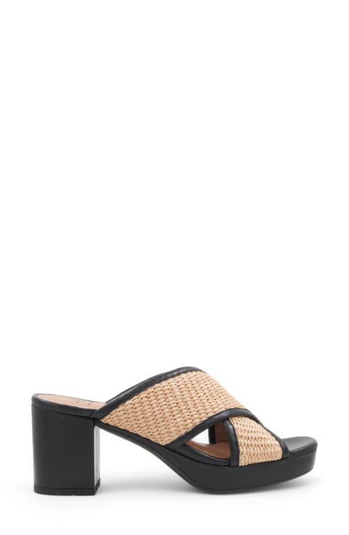 Aquatalia Madyson Water Repellent Platform Slide Sandal