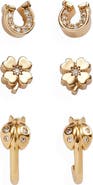 Alex and Ani Love Luck Stud Set