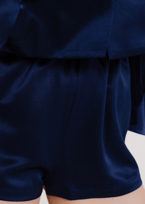 Silk Mini Shorts