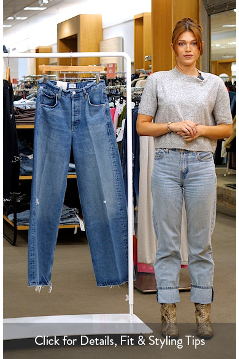 Ayla Baggy High Waist Wide Leg Jeans video